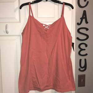 Torrid coral tank top!